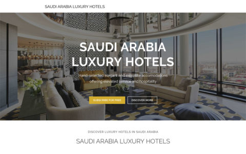 Saudi Arabia Luxury Hotels